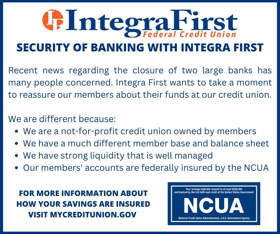 Security of Banking with Integra First